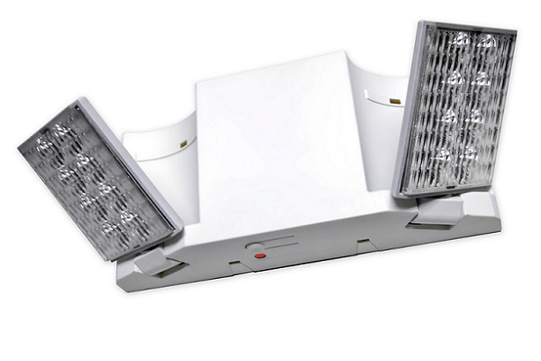 Rayco Lighting ADJUSTABLE LED EMERGENCY LIGHT WITH 90 MIN BATTERY - White