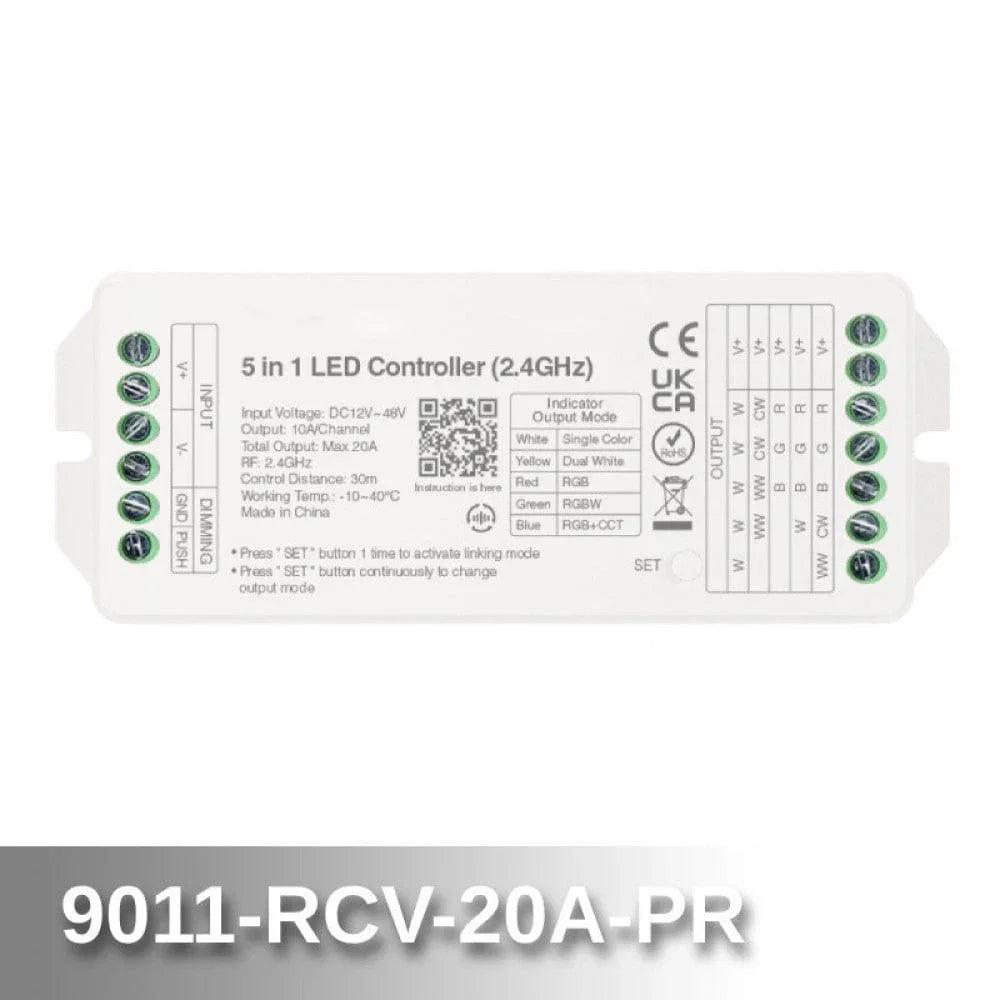 Richee Lighting Richee - 1 Zone RGB+CCT Remote