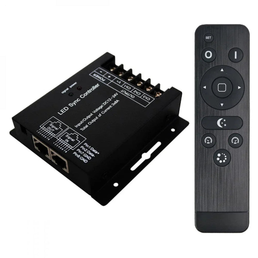 Lighting Zone Controller Richee - 1 Zone Rgb Sync 8A Controller Set – SmartLED Supply