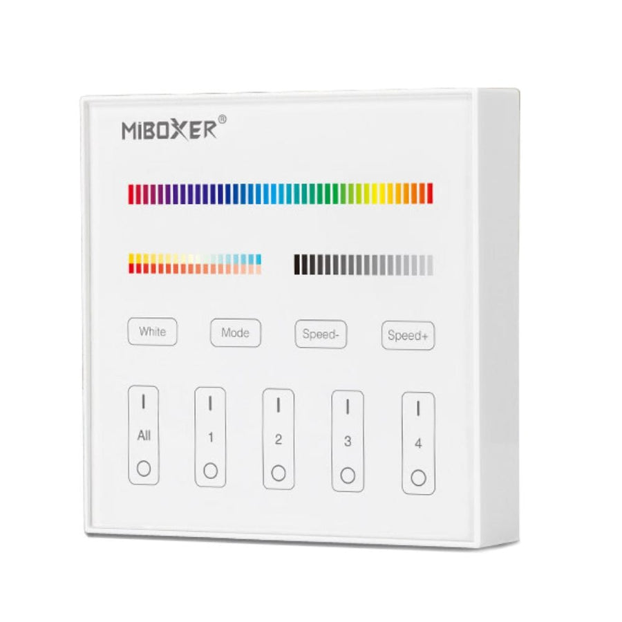 Richee Lighting Richee - 8 Zone Wall Mount Rgb/W/Cct Wireless Panel