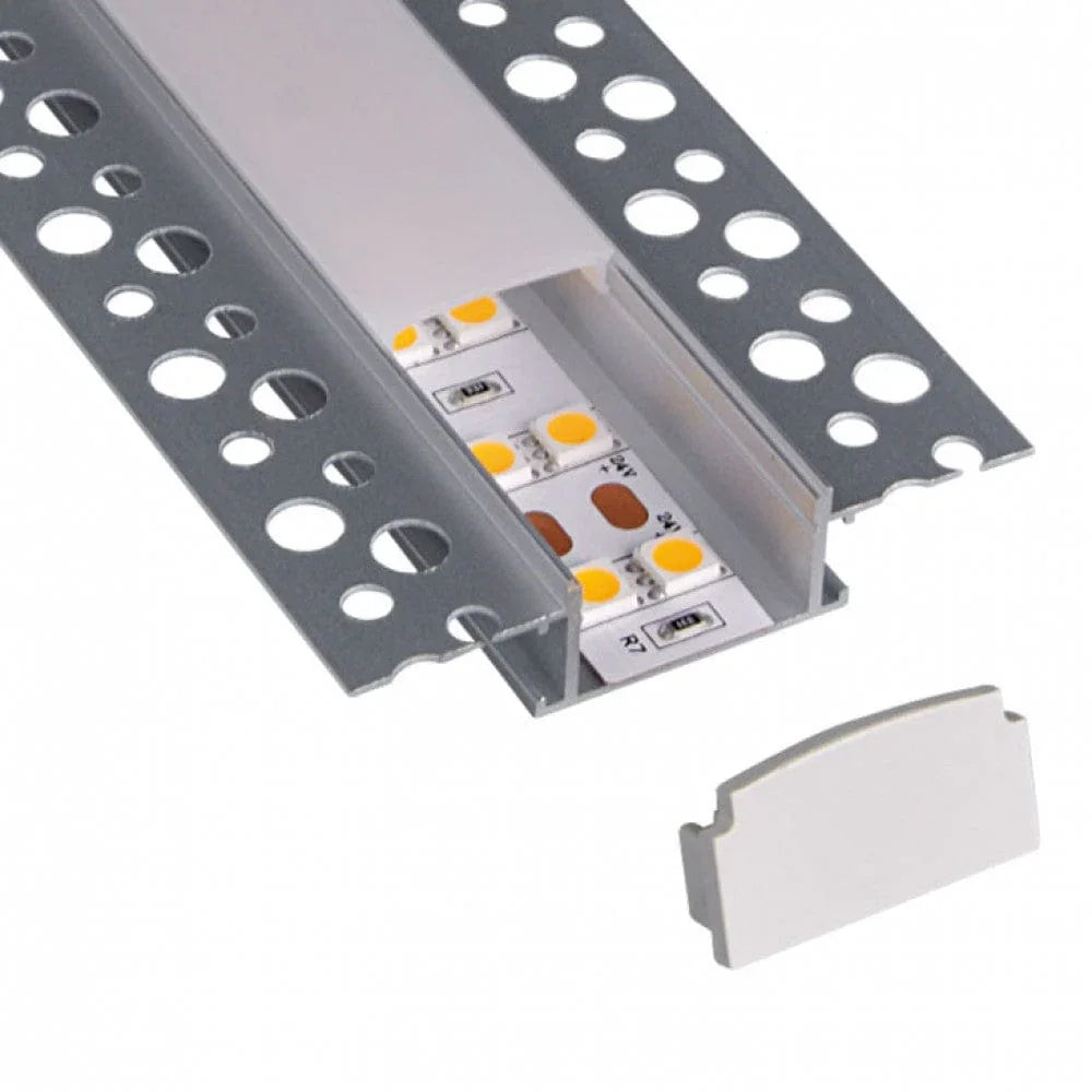 Richee Lighting Richee Lighting - 1" Trimless Led Aluminum Channel - Aluminum - Note: Shipping is not available for this product. "Pick up only".