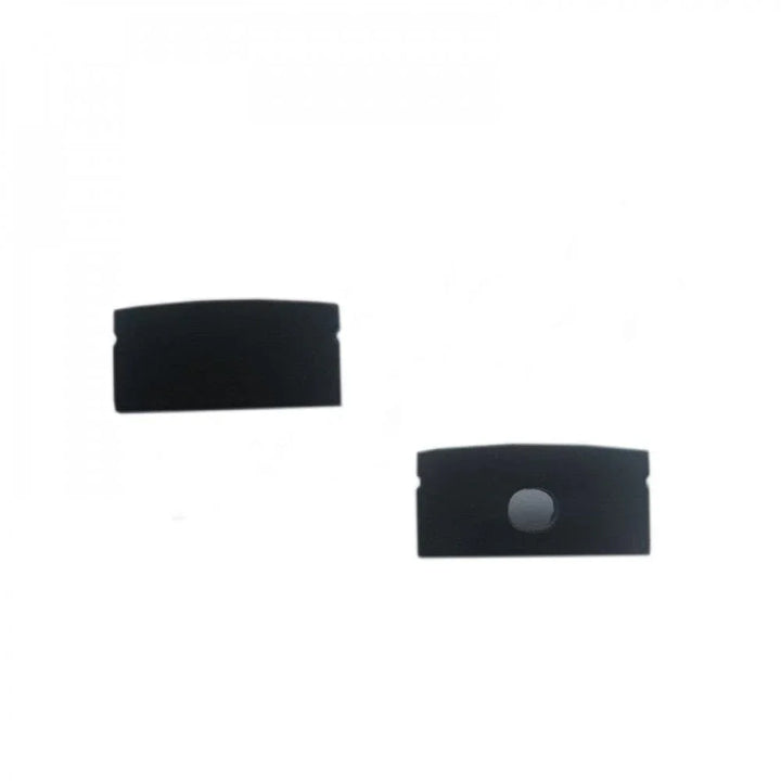 Richee Lighting Richee Lighting - 11/16" Black Low Profile Led Aluminum Channel  - Black - Note: Shipping is not available for this product. "Pick up only".