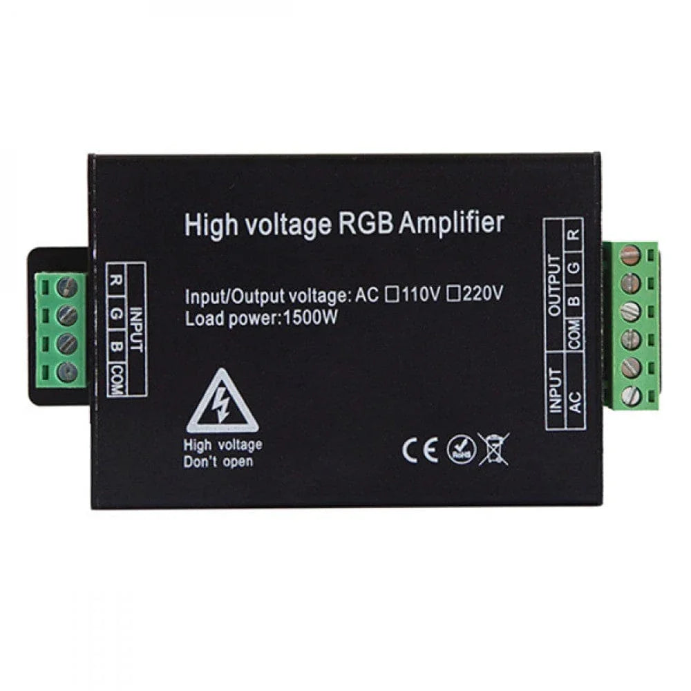 Richee Lighting Richee Lighting - 120V Rgb Amplifier - Black