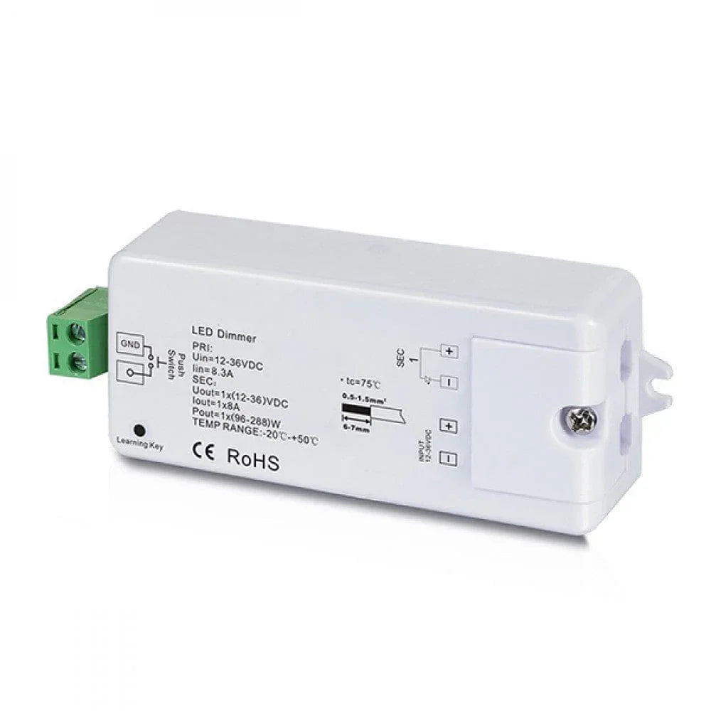 Richee Lighting Richee Lighting - 12V/24V Wireless Dimmer Receiver 1 x 8A