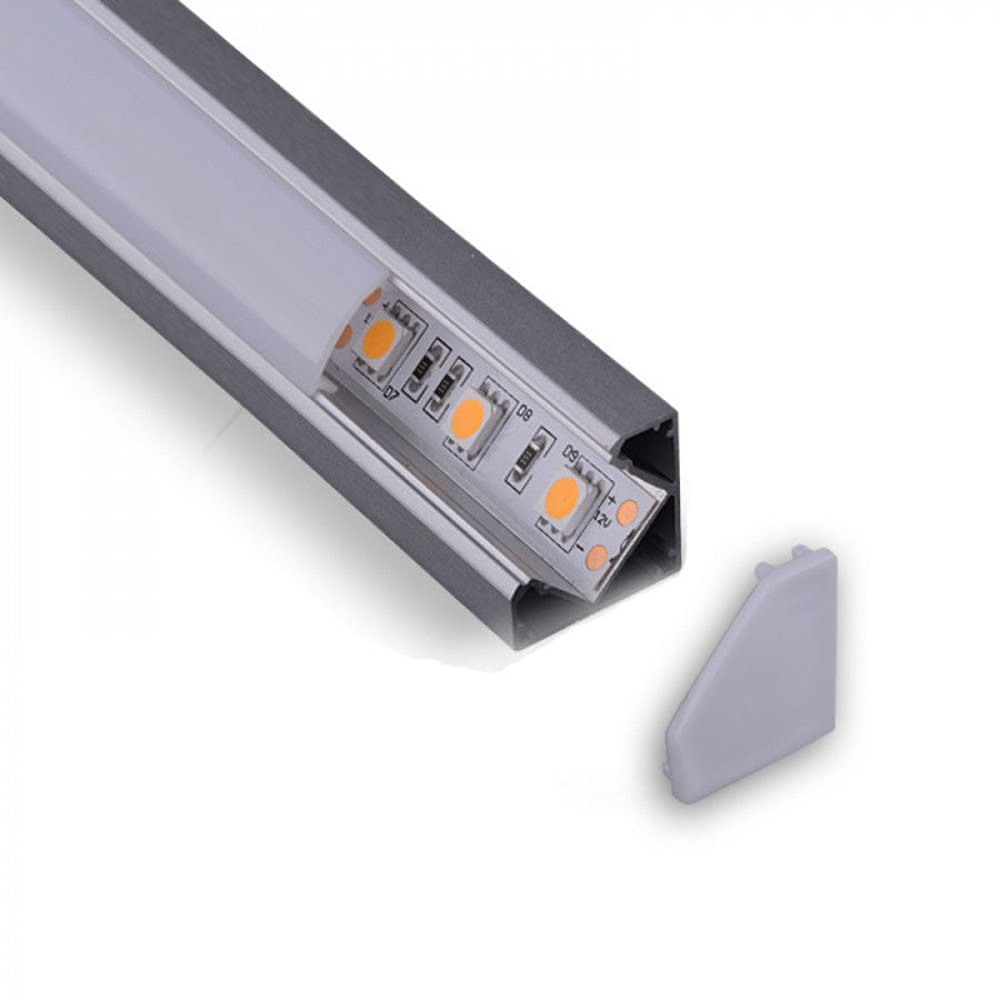 Richee Lighting Richee Lighting - 13/16" Angled Led Aluminum Channel - Note: Shipping is not available for this product. "Pick up only".