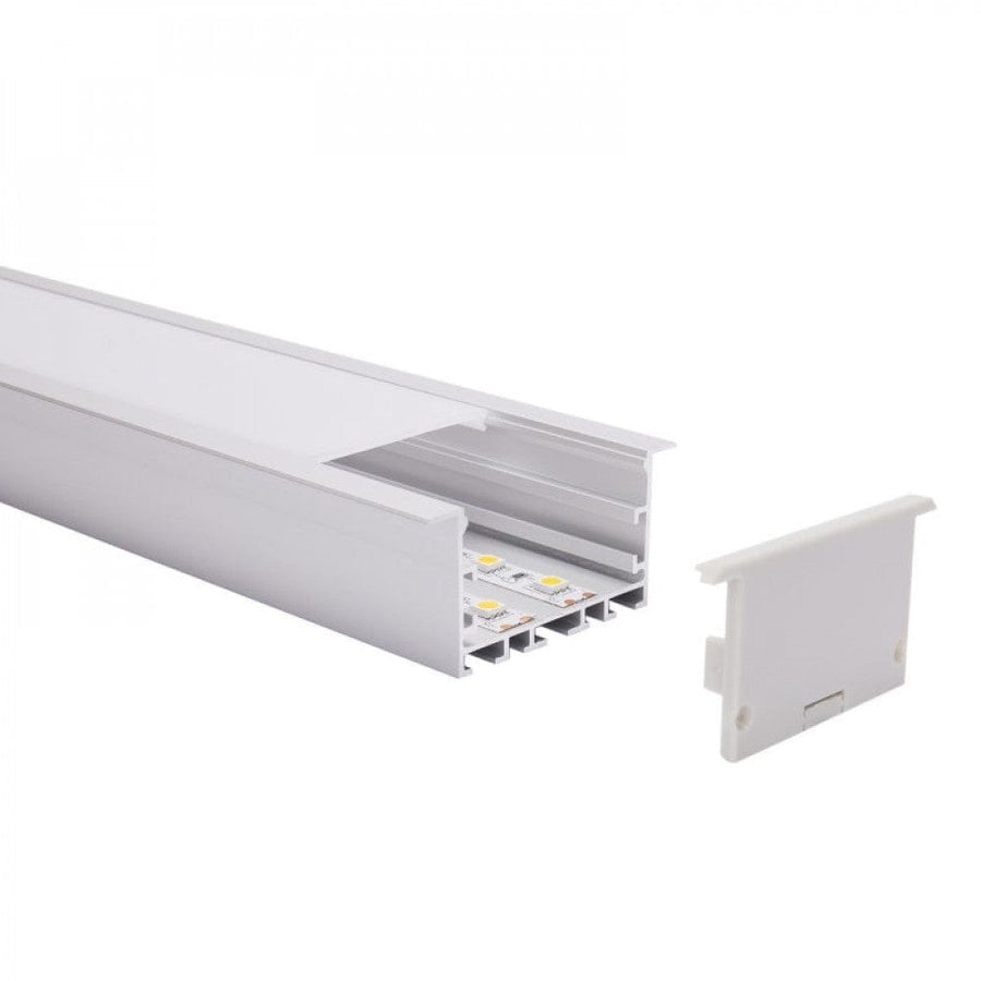 Richee Lighting Richee Lighting - 2-9/16" Wide Led Aluminum Channel W/ Trim - Aluminum - Note: Shipping is not available for this product. "Pick up only".