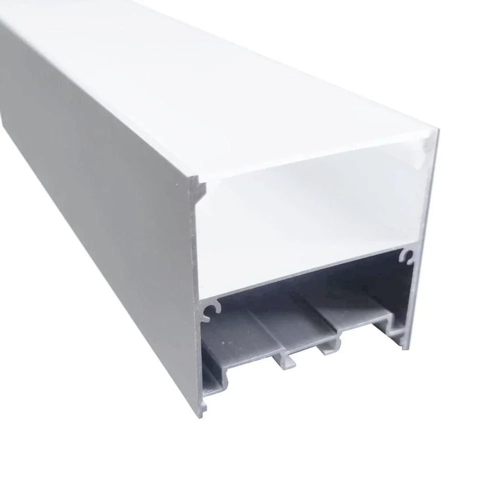 Richee Lighting Richee Lighting - 2" Pendant Led Aluminum Channel - Aluminum - Note: Shipping is not available for this product. "Pick up only".