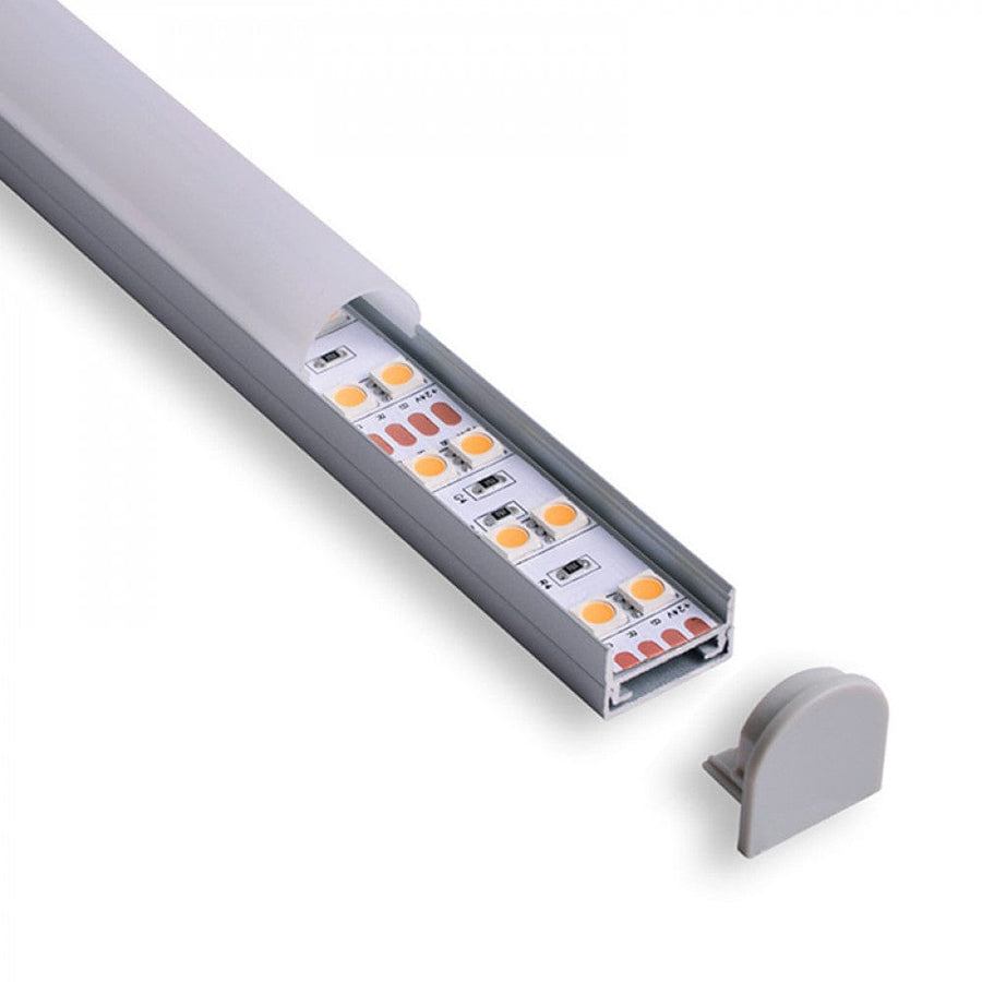Richee Lighting Richee Lighting - 3/4" Round Top Led Aluminum Channel - Note: Shipping is not available for this product. "Pick up only".