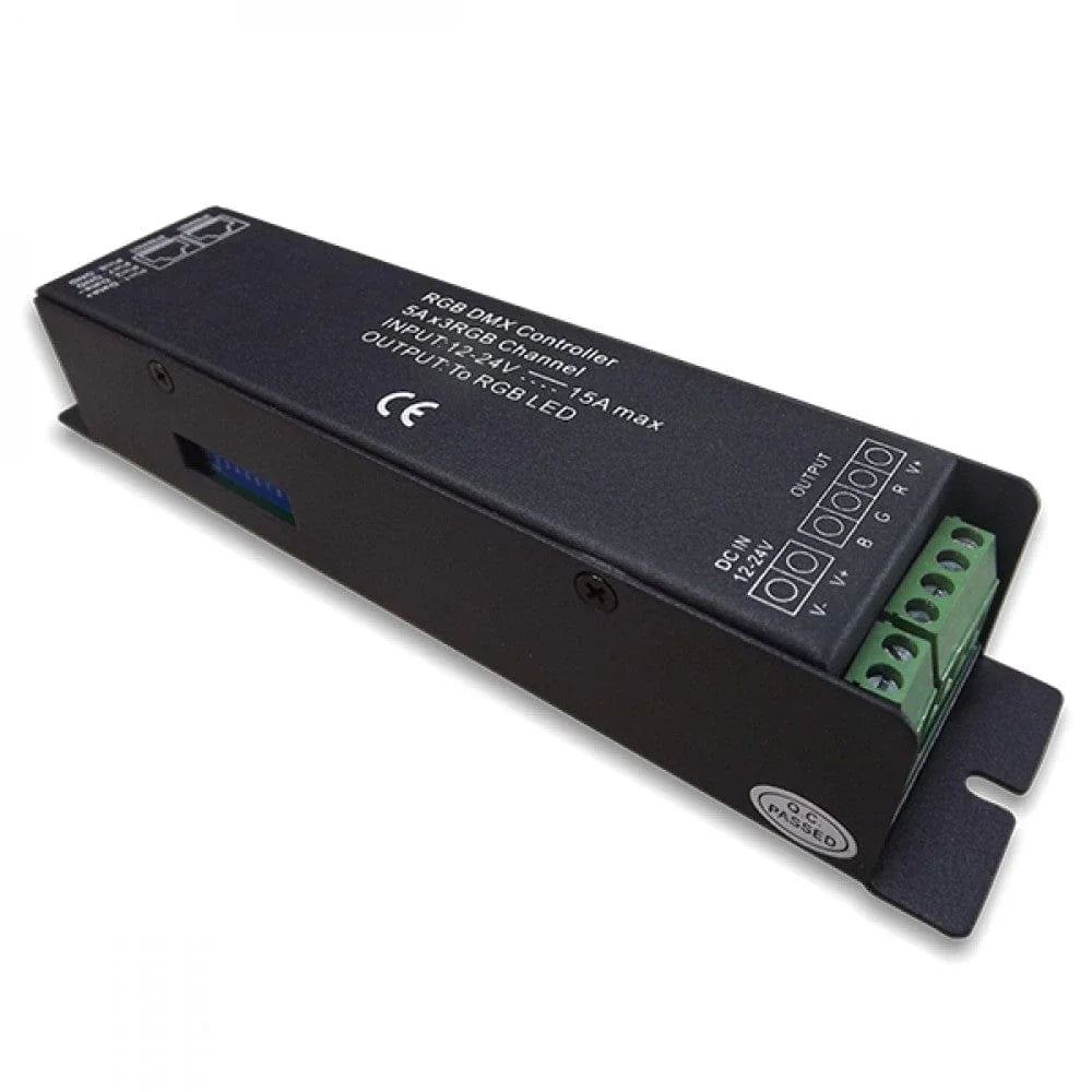 Richee Lighting Richee Lighting - 3 Ch Rgb 5A Dmx Decoder - Black
