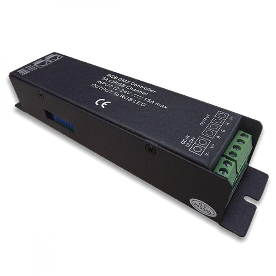 Richee Lighting Richee Lighting - 3 Ch Rgb 5A Dmx Decoder - Black