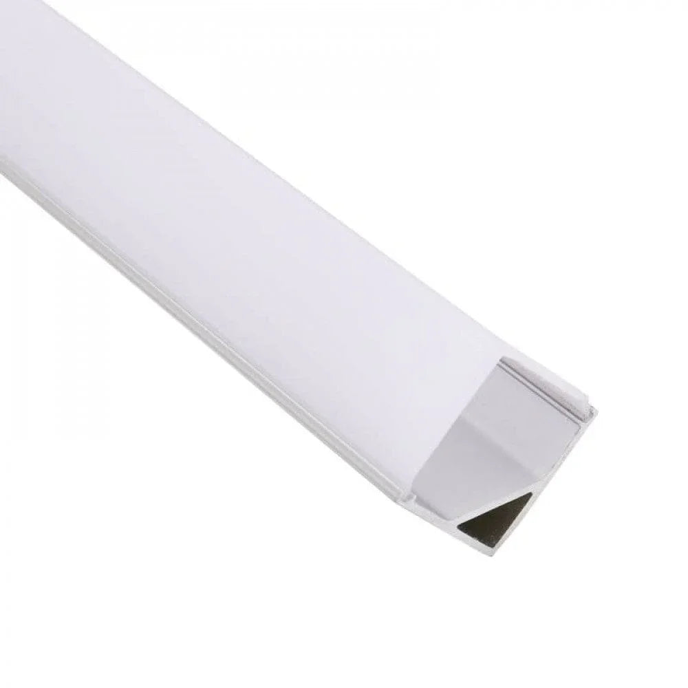 Richee Lighting Richee Lighting - 5/8" Square Full Cover Angled Led Aluminum Channel - Note: Shipping is not available for this product. "Pick up only".