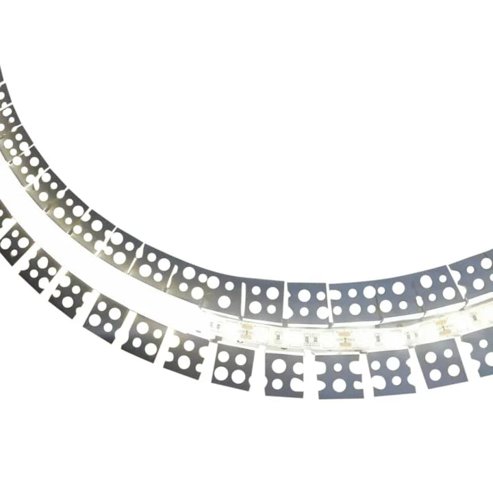 Richee Lighting Richee Lighting - 9/16" Bendable Trimless Led Aluminum Channel - Black - Note: Shipping is not available for this product. "Pick up only".