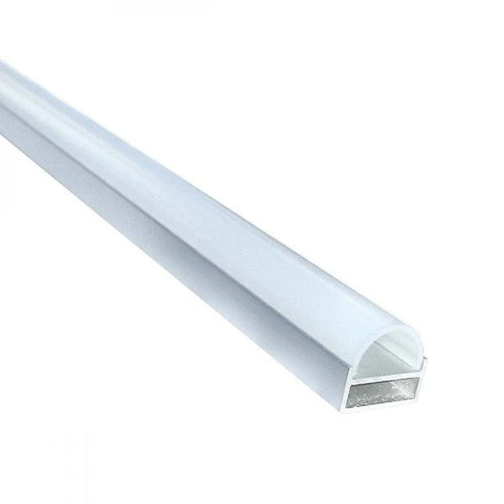 Richee Lighting Richee Lighting - 9/16" Flat Slim Led Aluminum Channel - White  - Note: Shipping is not available for this product. "Pick up only".