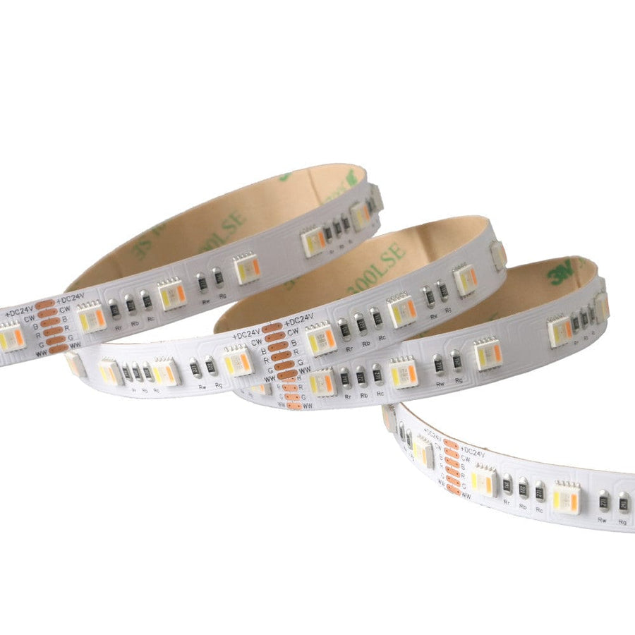 Richee Lighting Richee Lighting - Color Changing Tunable White Tape Light, SMD, 24V, 4.4W, RGB/CCT, 16.4 ft
