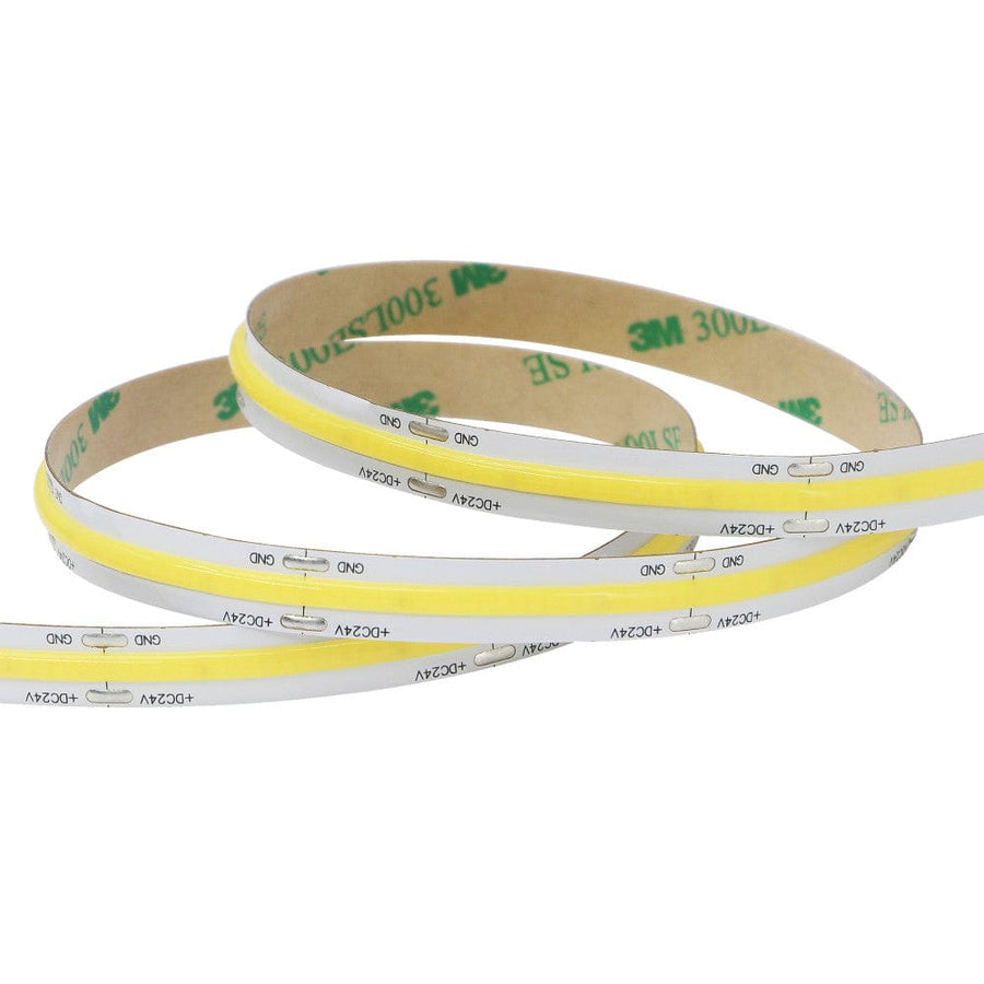 Richee Lighting Richee Lighting - High Brightness COB Tape light, 24V, 3.6W, 2700K, 16.4 ft