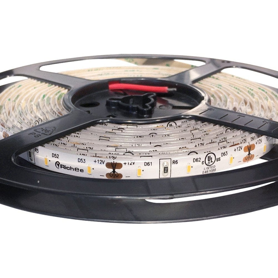 Richee Lighting Richee Lighting - Outdoor Accent Light Tape Light, COB, IP54, 12V, 2W, 3000K, 50 ft