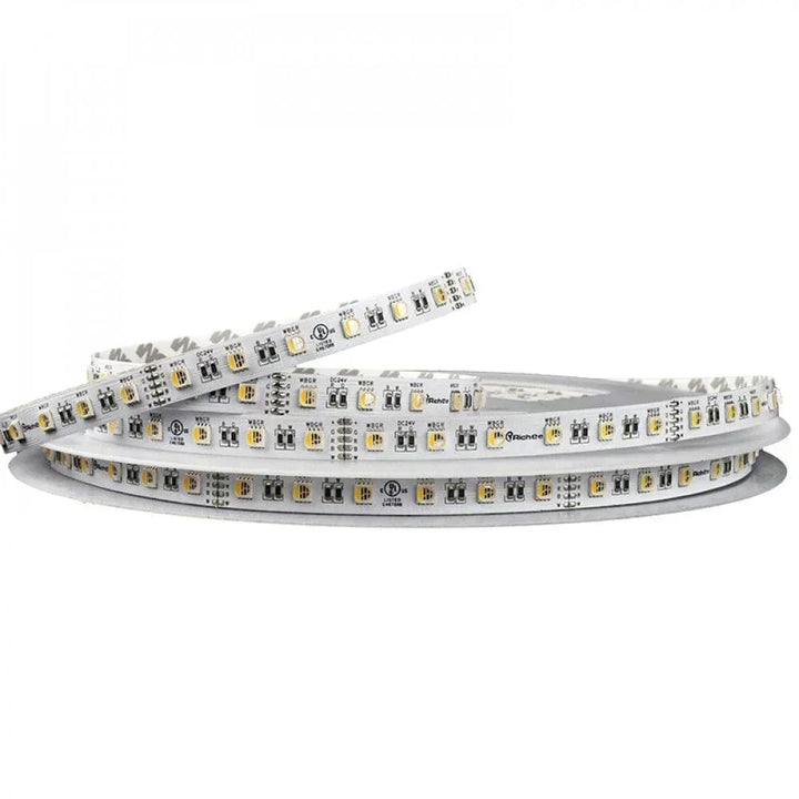 Richee Lighting Richee Lighting - Outdoor True White Tape Light, SMD, IP54, 24V, 4.4W, RGB/30K, 50 ft