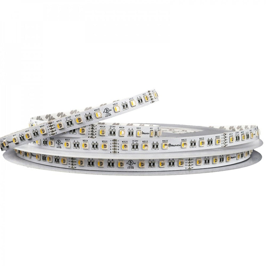 Richee Lighting Richee Lighting - Outdoor True White Tape Light, SMD, IP54, 24V, 4.4W, RGB/30K, 50 ft