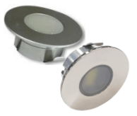 Richee Lighting Richee Lighting -  Puck Light, 1.5W, 3000K - Aluminum