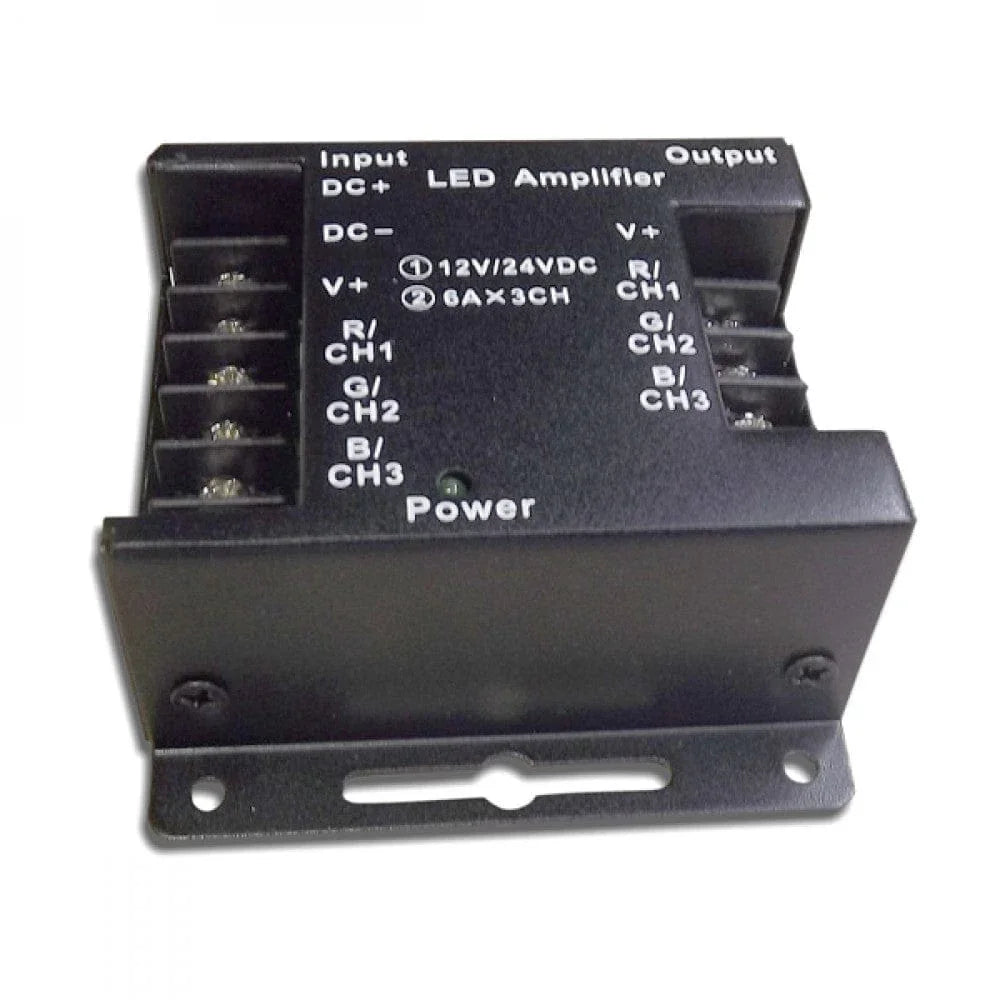 Richee Lighting Richee Lighting - Rgb Amplifier 3Ch/6A - Black
