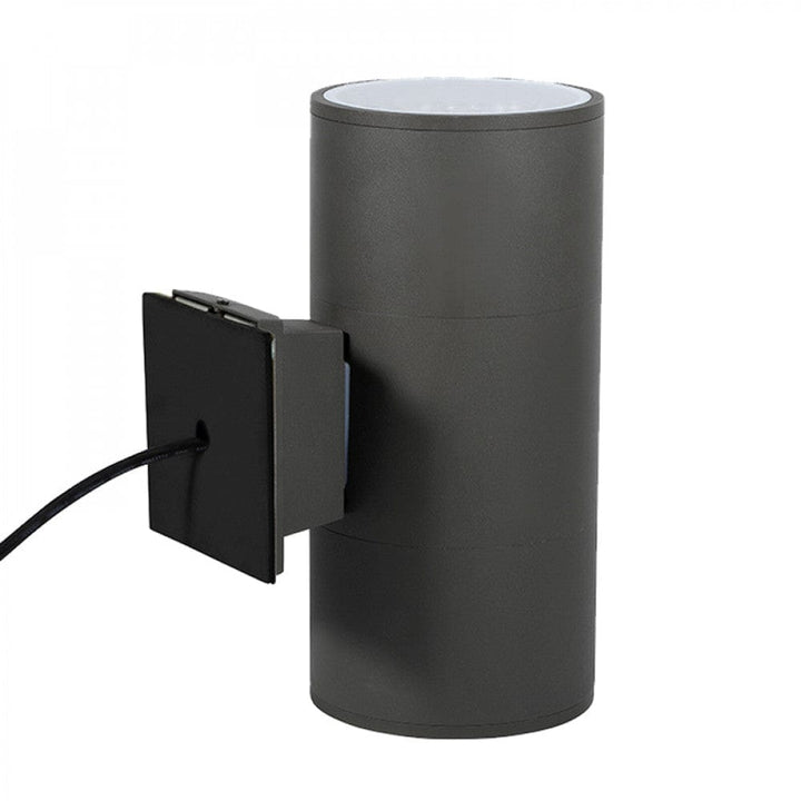 Richee Lighting Richee Lighting - Round Up and Down Wall Sconce, 24W, 30K, 100-277V AC - Black