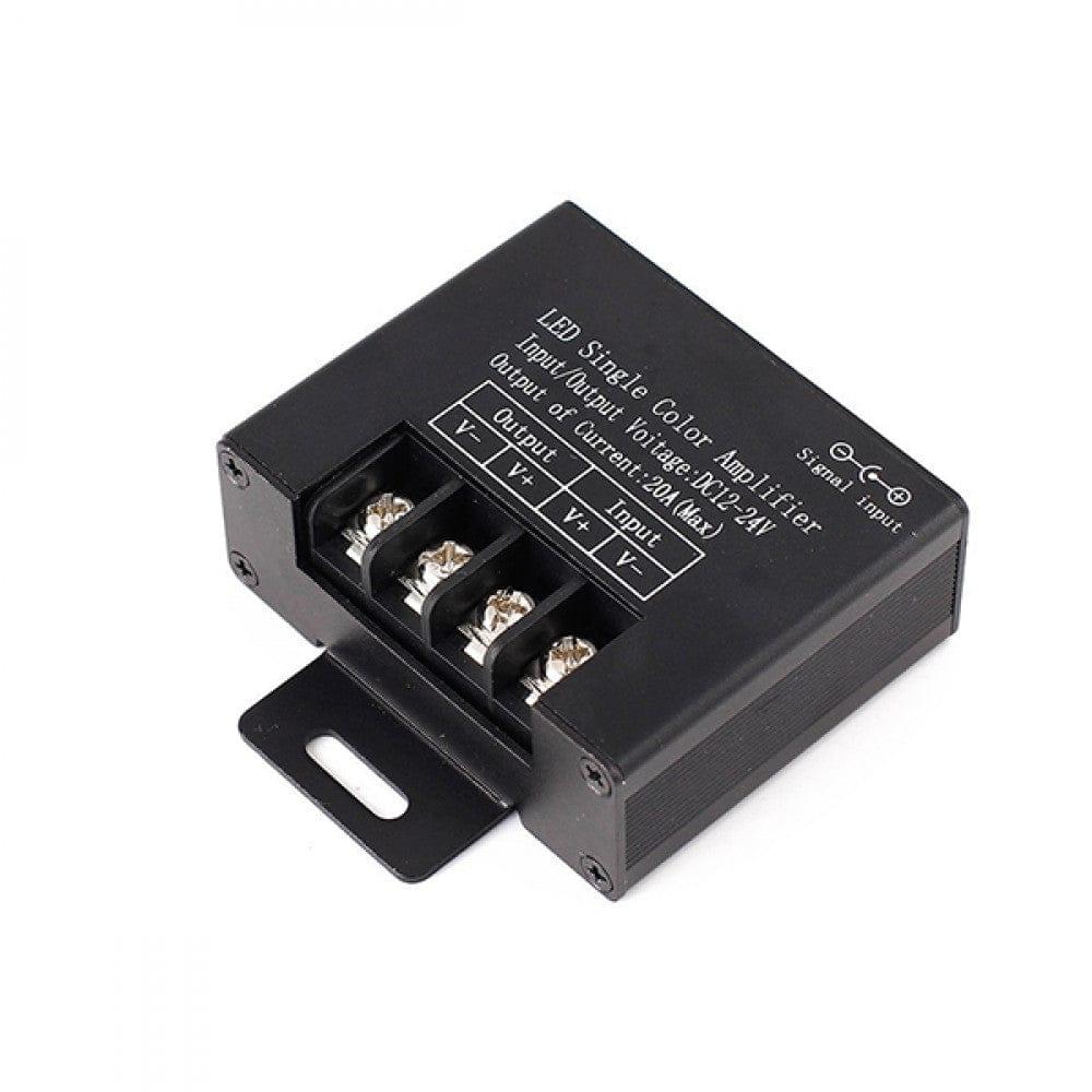 Richee Lighting Richee Lighting - Single Color Amplifier 1Ch/20A - Black