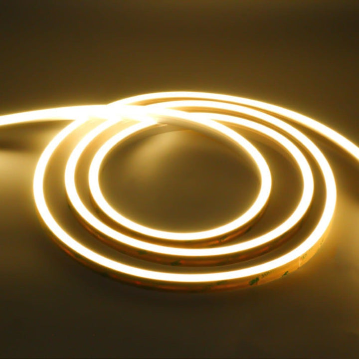 Richee Lighting Richee Lighting - Single Color Neon Sideview Strip  Tape Light, COB, IP67, 24V, 3W, 6000K, 16.4 ft