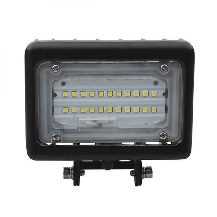 Richee Lighting Richee Lighting - Slim Knuckle Mount Flood Light, 15W, 4000K - Bronze