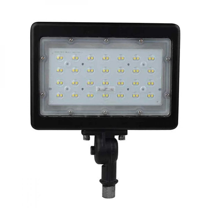 Richee Lighting Richee Lighting - Slim Knuckle Mount Flood Light, 50W, 3000K - Bronze