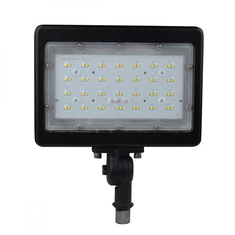 Richee Lighting Richee Lighting - Slim Knuckle Mount Flood Light, 50W, 3000K - Bronze