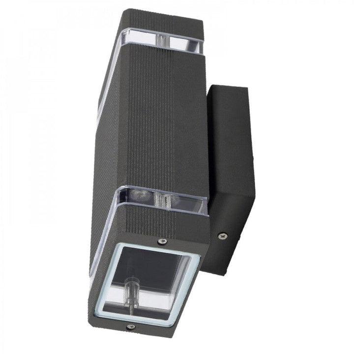 Richee Lighting Richee Lighting - Square Up And Down Wall Sconce, 12W, 30K, 100-277V AC - Black