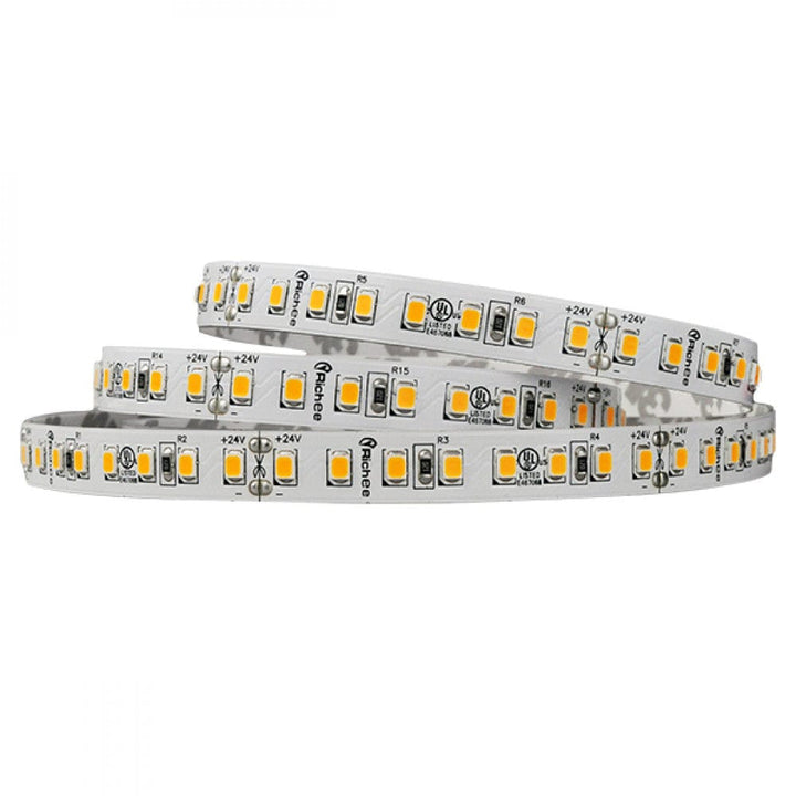 Richee Lighting Richee Lighting - Strong High Efficiency Tape Light, 24V, 7W, 3000K, 16.4 ft