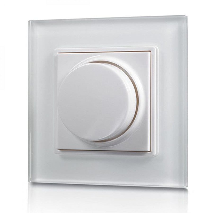Richee Lighting Richee Lighting - Wall Mount Slim White Rotary Master Controller, 1 Zone dimmer - White