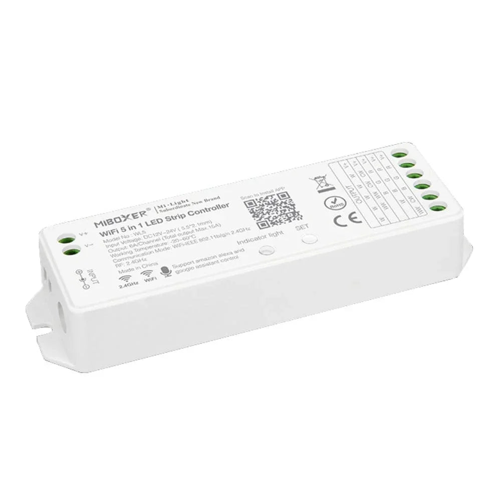 Richee Lighting Richee - Mi Light 8 Zone 5 In 1 Wifi Receiver