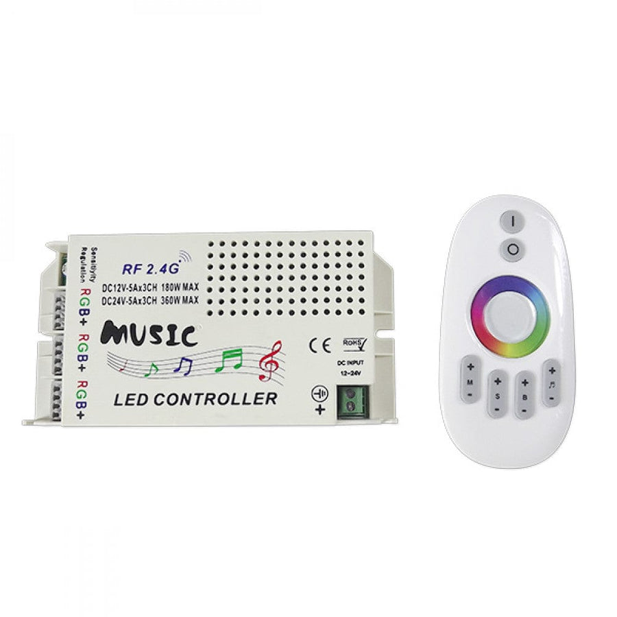 Richee Lighting Richee - Rgb Music Color Wheel Controller