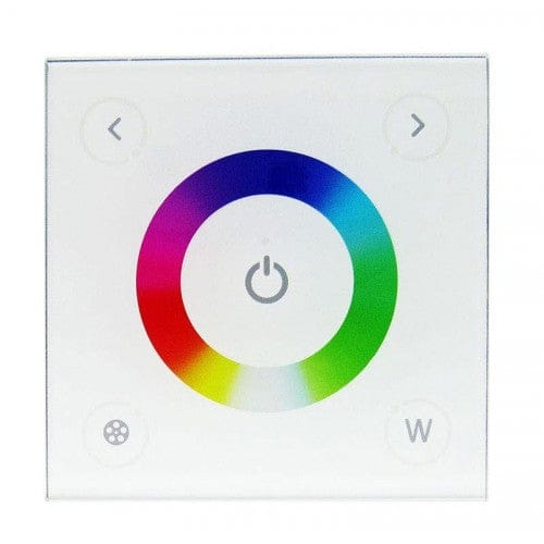 Richee Lighting Richee - White Square Wall Mount Rgb Controller