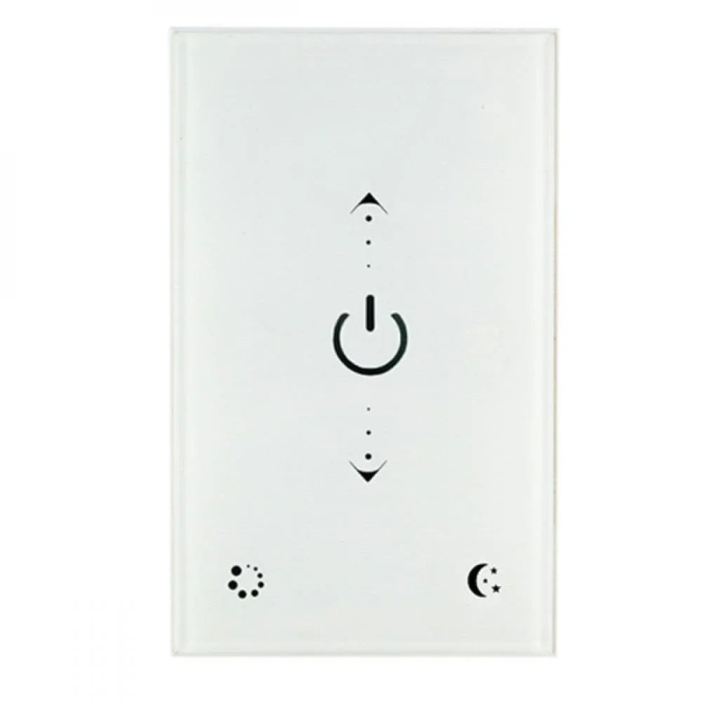 Richee Lighting Single Gang Wall Mount Led Dimmer W/ Delay Mode