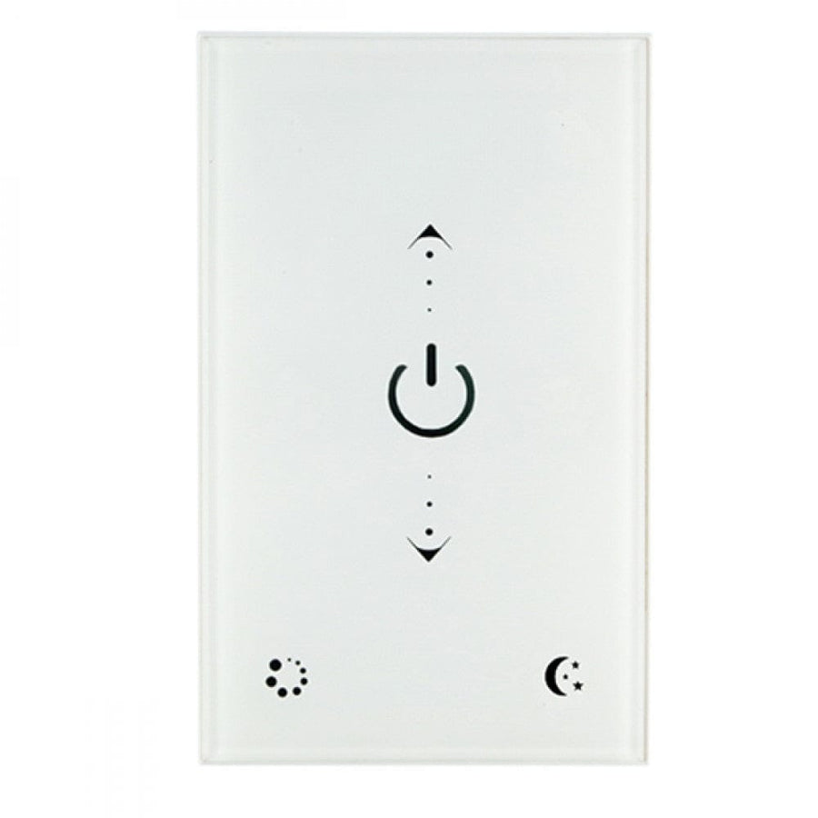 Richee Lighting Single Gang Wall Mount Led Dimmer W/ Delay Mode