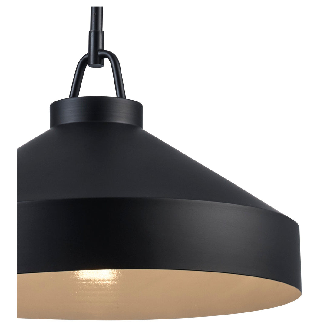 Trans Globe 1-light Lowen Industrial Bucket - Black