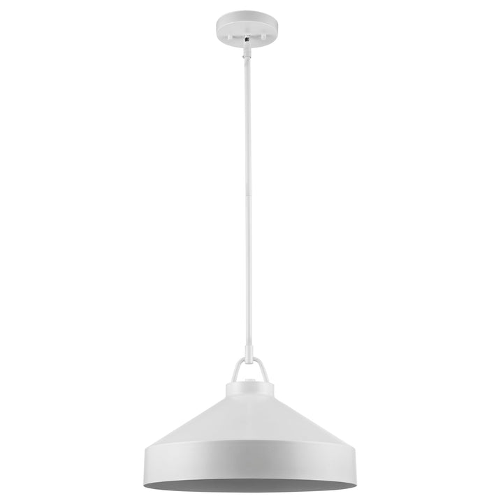 Trans Globe 1-light Lowen Industrial Bucket - White