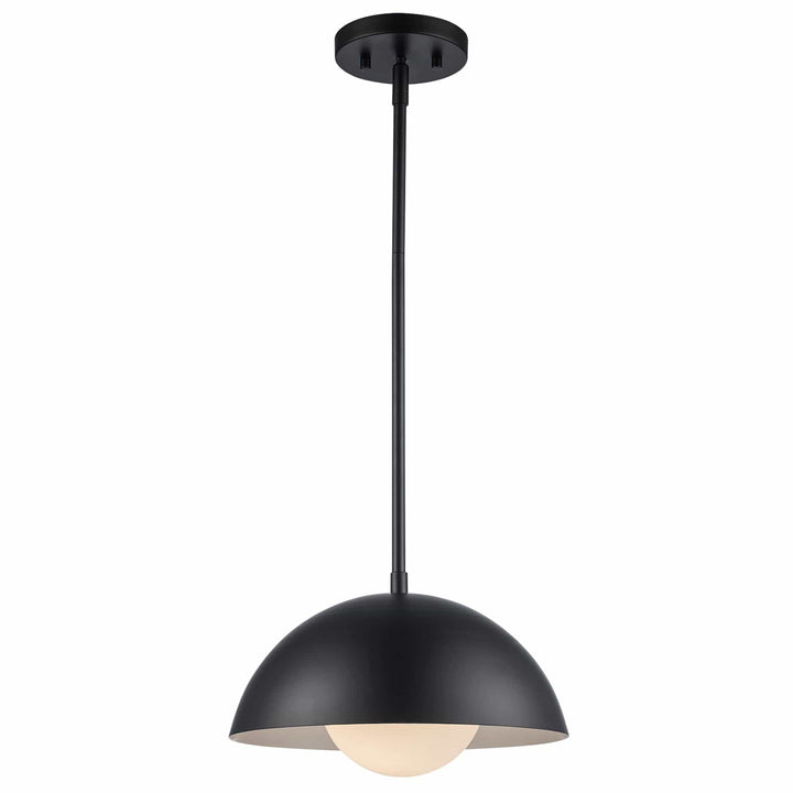 Trans Globe 1-light Maureen Modern Metal Shade And Globe - Black