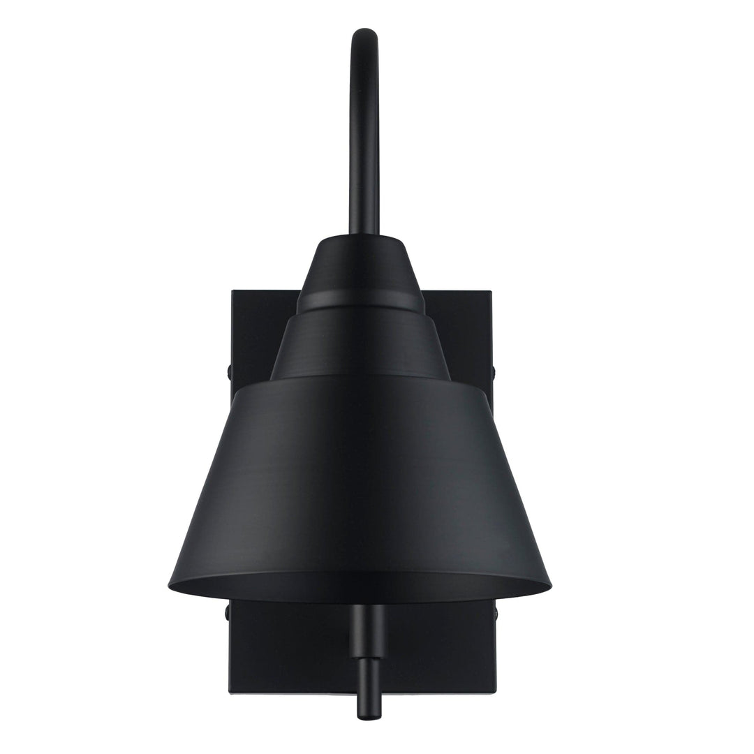 Trans Globe 1-Light Rune Outdoor Wall Light - Black