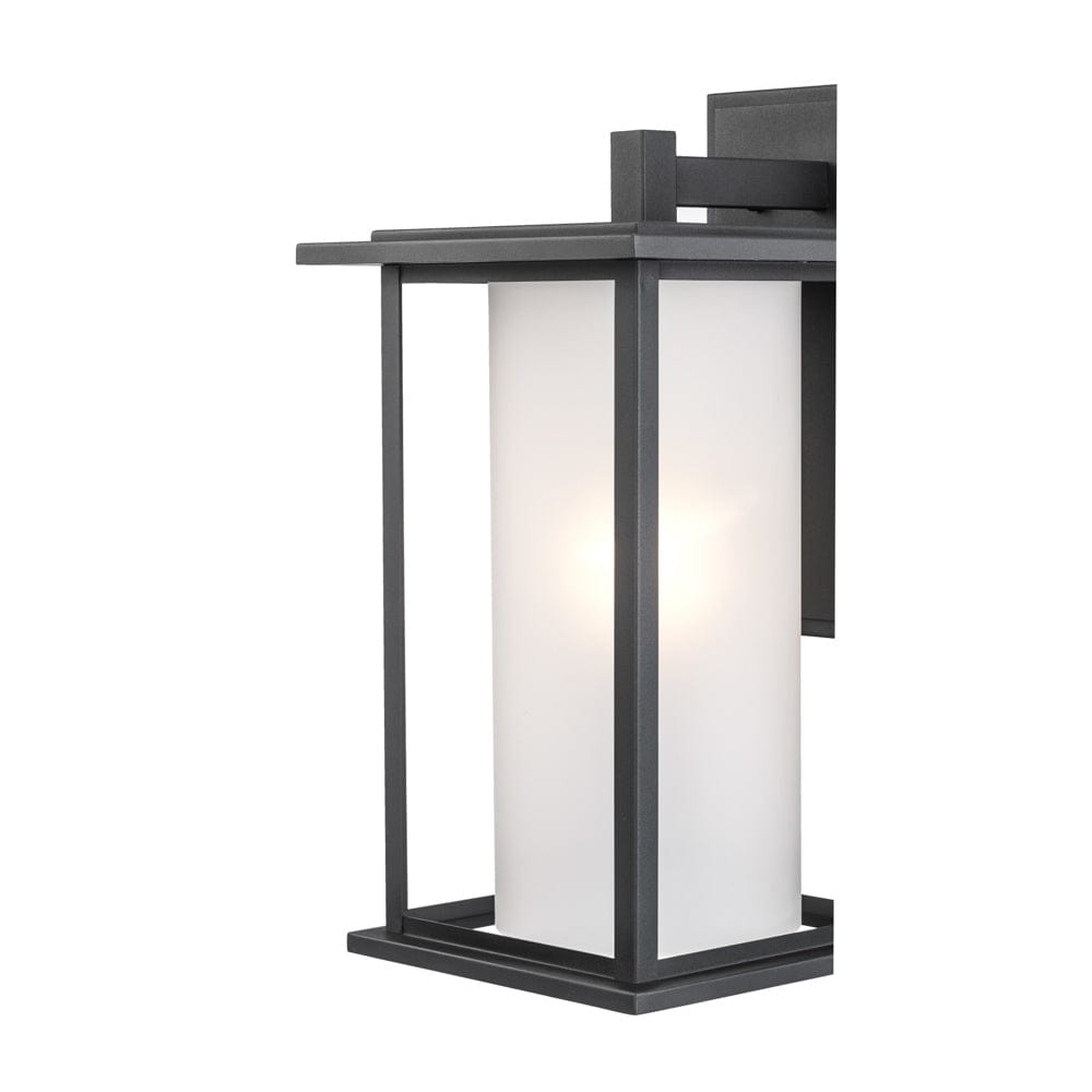 Trans Globe 1 Lt Lantenar Frosted Inner - Black