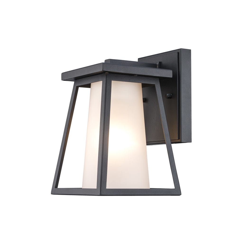 Trans Globe 1 Lt Wall Lantern Inner - Black