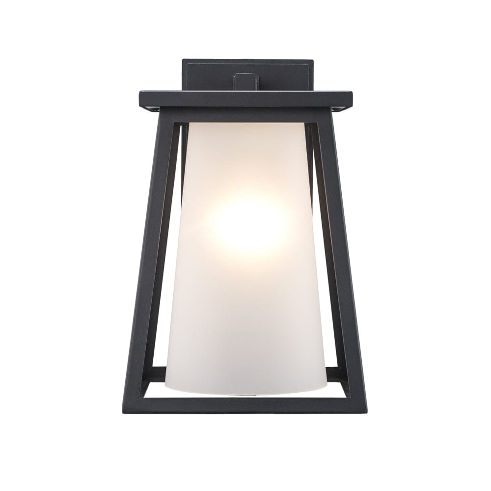 Trans Globe 1 Lt Wall Lantern Inner - Black