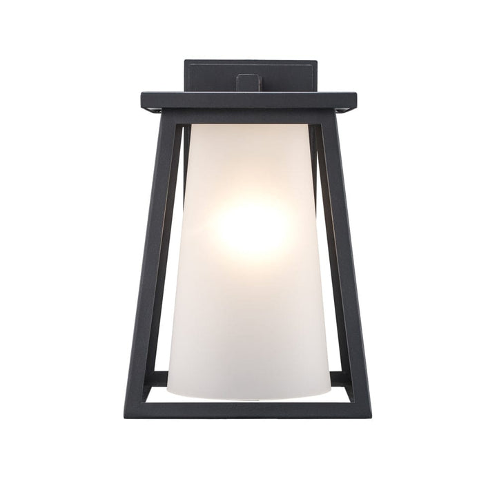 Trans Globe 1 Lt Wall Lantern Inner - Black