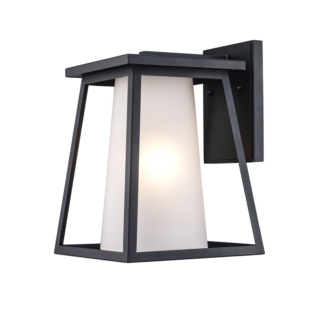 Trans Globe 1 Lt Wall Lantern Inner - Black