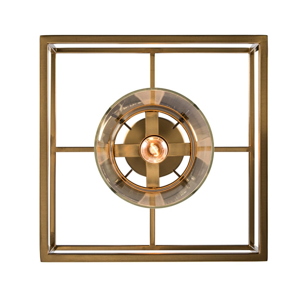 Trans Globe 12"Wide Cage - Antique Gold