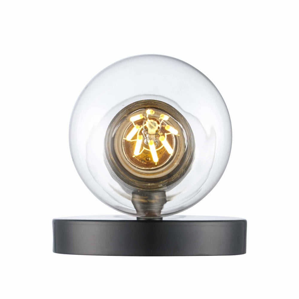 Trans Globe 2-Light Bare Bulb Indoor Wall Sconce Industrial - Black