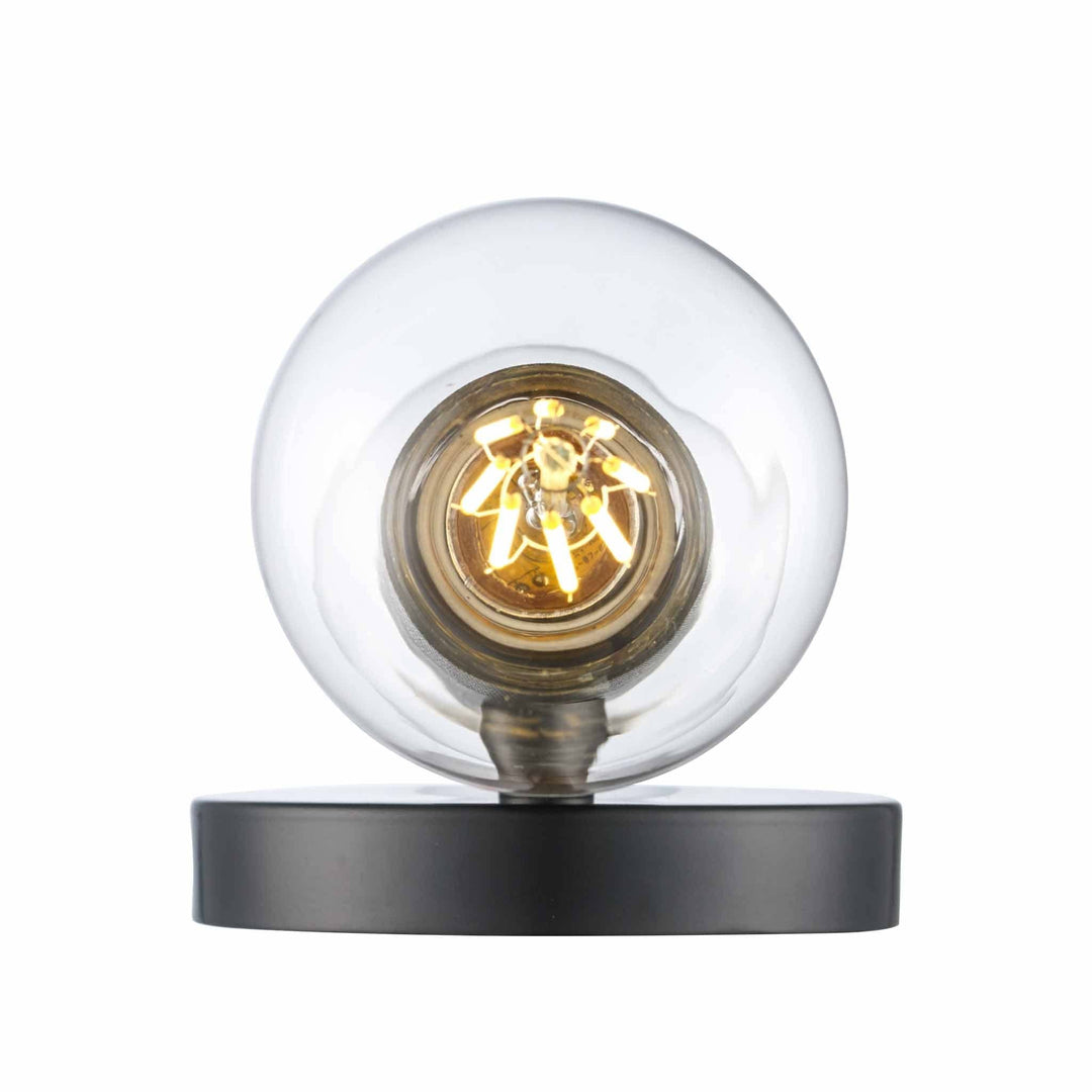 Trans Globe 2-Light Bare Bulb Indoor Wall Sconce Industrial - Black